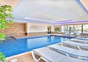 شقة استديو مفروشة ضمن مجمع سكني خمس نجوم في افسلار / الانيا 