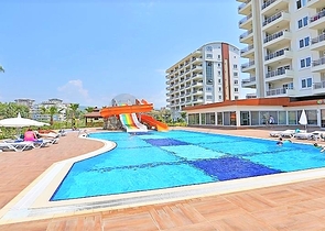 شقة استديو مفروشة ضمن مجمع سكني خمس نجوم في افسلار / الانيا 