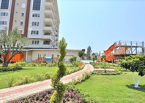 شقة استديو مفروشة ضمن مجمع سكني خمس نجوم في افسلار / الانيا 