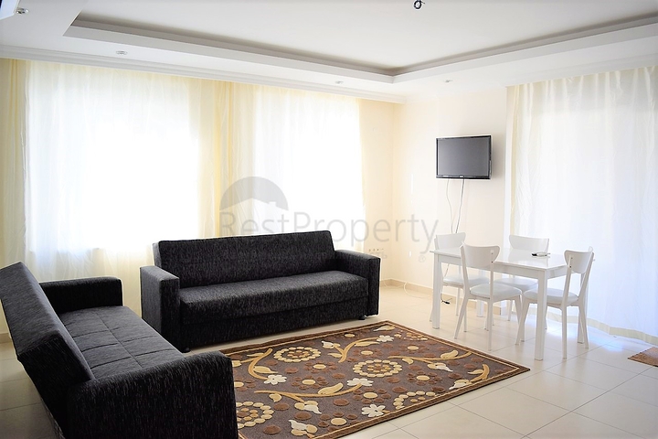 شقة غرفة وصالة مفروشة ضمن مجمع سكني في افسلار / الانيا 