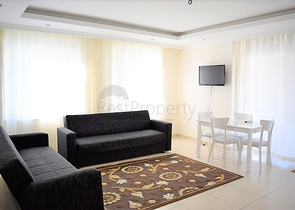 شقة غرفة وصالة مفروشة ضمن مجمع سكني في افسلار / الانيا 