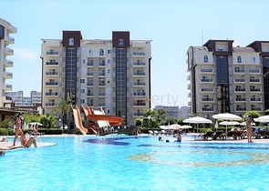 شقة غرفة وصالة مفروشة ضمن مجمع سكني في افسلار / الانيا 