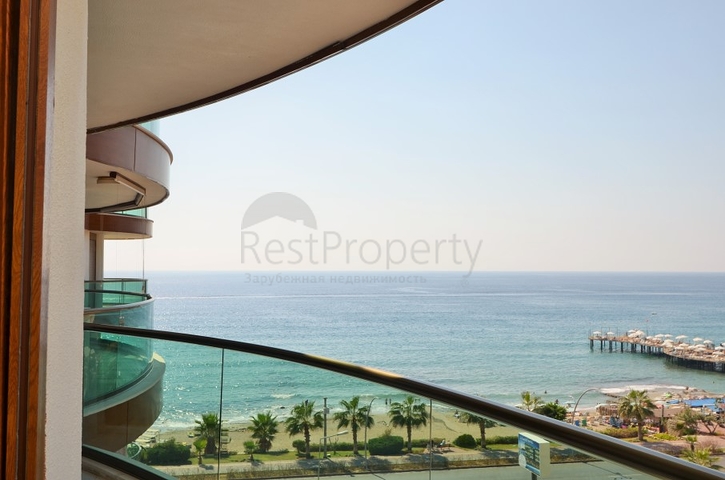 اطلالة بحر مباشرة - شقة ثلاث غرف وصالة فاخرة في اوبا / الانيا 