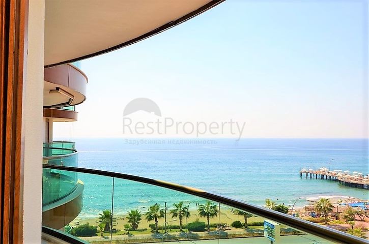 اطلالة بحر مباشرة - شقة ثلاث غرف وصالة فاخرة في اوبا / الانيا 