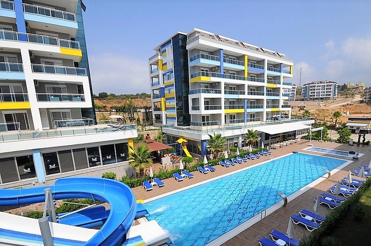 شقة 1+1 في الانيا / كاستل 