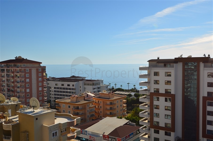 اطلالة بحر - دوبلكس عائلية واسعة للبيع في مهموتلار / الانيا 