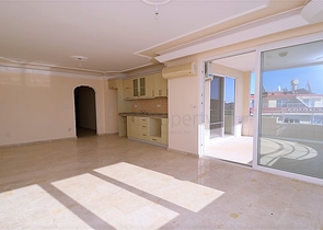 اطلالة بحر - دوبلكس عائلية واسعة للبيع في مهموتلار / الانيا 