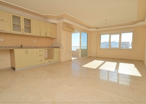 اطلالة بحر - دوبلكس عائلية واسعة للبيع في مهموتلار / الانيا 