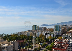 اطلالة بحر - دوبلكس عائلية واسعة للبيع في مهموتلار / الانيا 