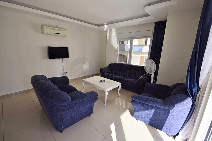 غرفتين وصالة مفروشة ضمن مجمع سكني في مهموتلار - الانيا 