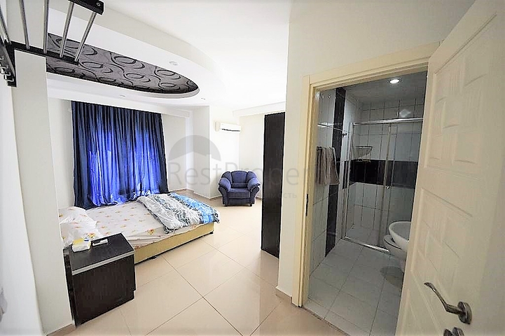 غرفتين وصالة مفروشة ضمن مجمع سكني في مهموتلار - الانيا 