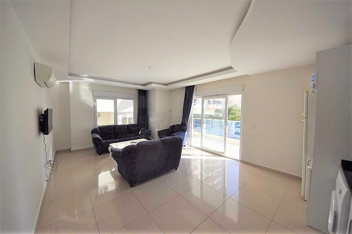 غرفتين وصالة مفروشة ضمن مجمع سكني في مهموتلار - الانيا 