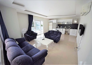 غرفتين وصالة مفروشة ضمن مجمع سكني في مهموتلار - الانيا 