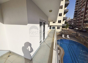 غرفتين وصالة مفروشة ضمن مجمع سكني في مهموتلار - الانيا 