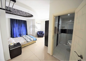 غرفتين وصالة مفروشة ضمن مجمع سكني في مهموتلار - الانيا 