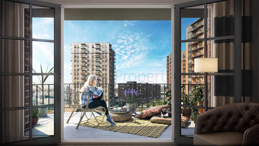 مدينة مالية في منطقة أتاشهير في الجزء الآسيوي من اسطنبول