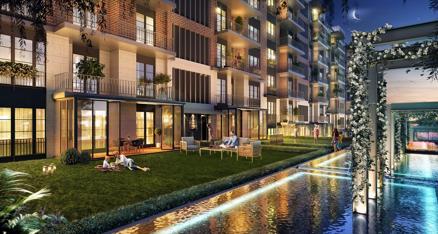 مدينة مالية في منطقة أتاشهير في الجزء الآسيوي من اسطنبول