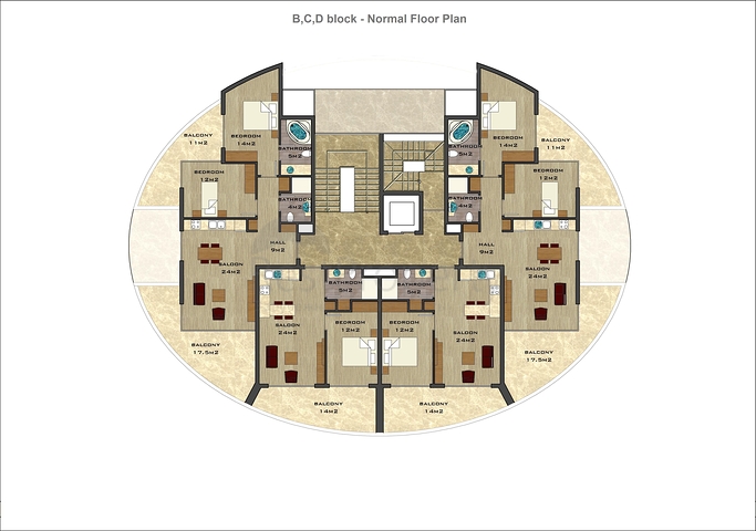 أحد أجمل المجمعات الفاخرة في ألانيا 