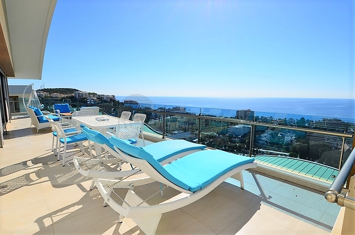 لعشاق التميز - اطلالة بحر ساحرة - دوبلكس فاخرة في كوناكليه / الانيا 