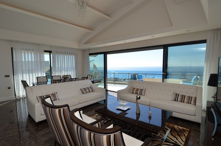 لعشاق التميز - اطلالة بحر ساحرة - دوبلكس فاخرة في كوناكليه / الانيا 