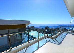 لعشاق التميز - اطلالة بحر ساحرة - دوبلكس فاخرة في كوناكليه / الانيا 