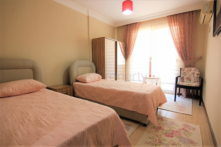 اطلالة بحر - شقة عائلية واسعة - سعر منافس - في مهموتلار / الانيا 