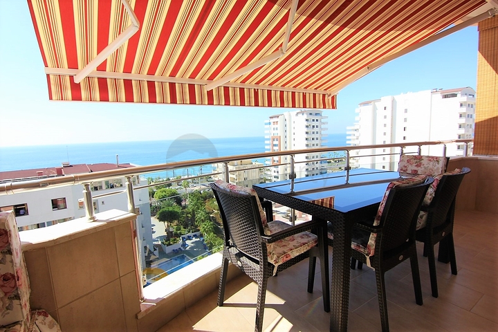 اطلالة بحر - شقة عائلية واسعة - سعر منافس - في مهموتلار / الانيا 