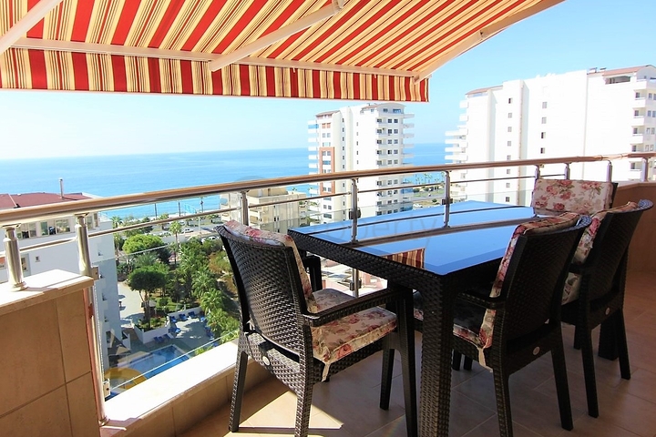 اطلالة بحر - شقة عائلية واسعة - سعر منافس - في مهموتلار / الانيا 