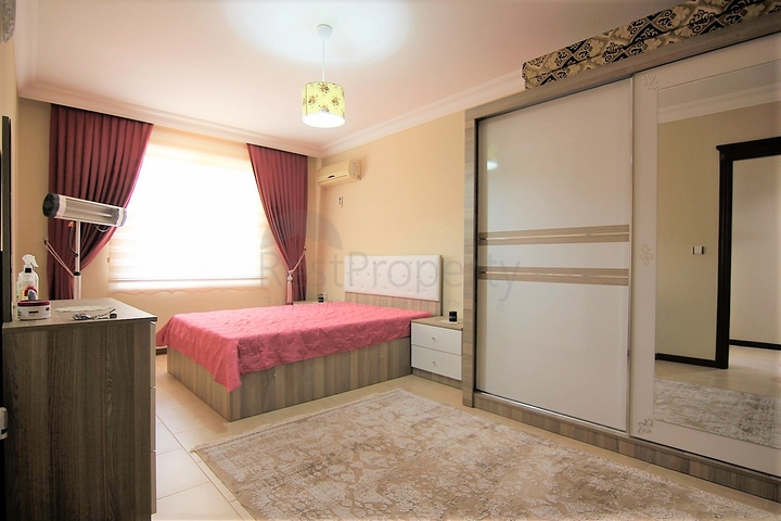 اطلالة بحر - شقة عائلية واسعة - سعر منافس - في مهموتلار / الانيا 