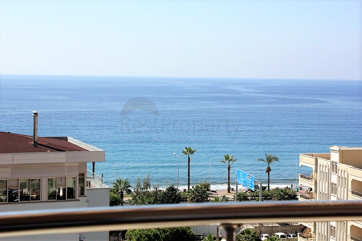 اطلالة بحر - شقة عائلية واسعة - سعر منافس - في مهموتلار / الانيا 