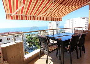 اطلالة بحر - شقة عائلية واسعة - سعر منافس - في مهموتلار / الانيا 