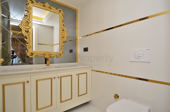 شقق فاخرة للإيجار ، مع تخطيط 2 + 1 في وسط ألانيا