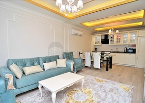 شقق فاخرة للإيجار ، مع تخطيط 2 + 1 في وسط ألانيا