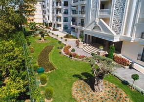 شقق فاخرة للإيجار ، مع تخطيط 2 + 1 في وسط ألانيا