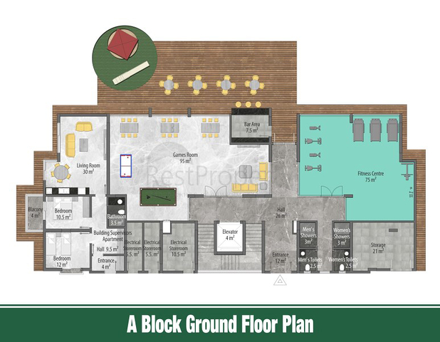 خيارات متنوعة من الشقق ضمن مجمع سكني حديث في اوبا / الانيا 