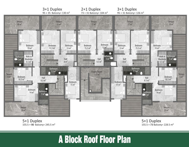خيارات متنوعة من الشقق ضمن مجمع سكني حديث في اوبا / الانيا 