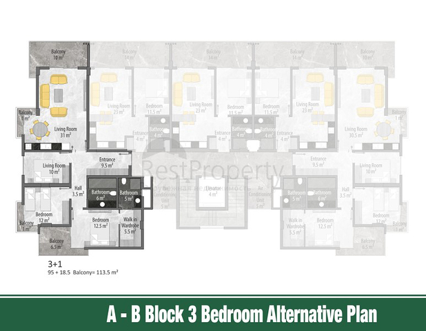 خيارات متنوعة من الشقق ضمن مجمع سكني حديث في اوبا / الانيا 