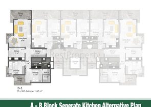 خيارات متنوعة من الشقق ضمن مجمع سكني حديث في اوبا / الانيا 