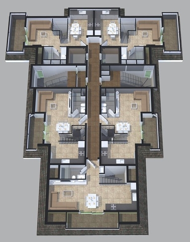 مجمع سكني حديث يضم شقق غرفة وصالة باسعار مناسبة في افسلار / الانيا 