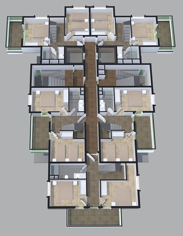 مجمع سكني حديث يضم شقق غرفة وصالة باسعار مناسبة في افسلار / الانيا 