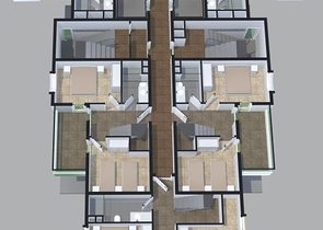 مجمع سكني حديث يضم شقق غرفة وصالة باسعار مناسبة في افسلار / الانيا 