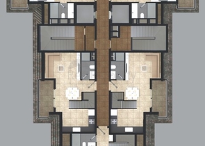 مجمع سكني حديث يضم شقق غرفة وصالة باسعار مناسبة في افسلار / الانيا 