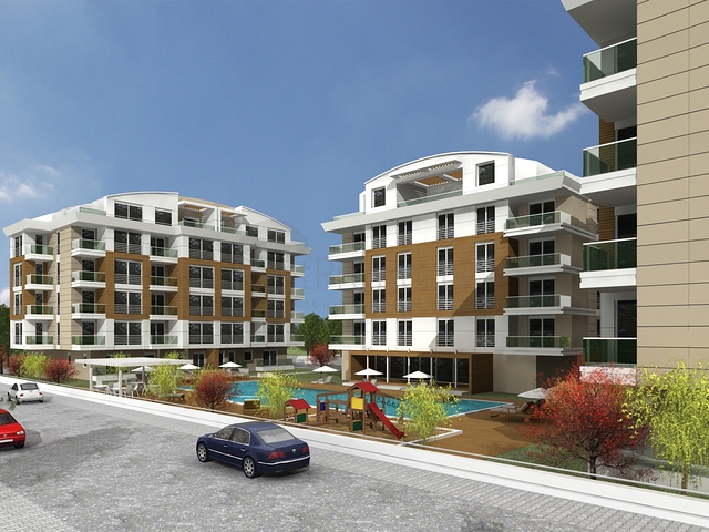 شقق جديدة للبيع في كونيالتي / انطاليا 