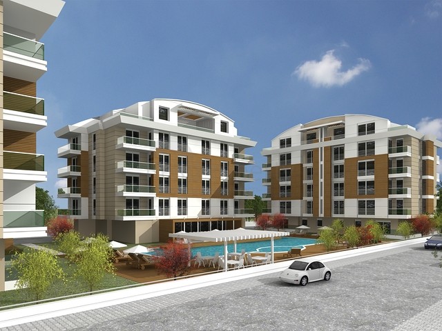 شقق جديدة للبيع في كونيالتي / انطاليا 