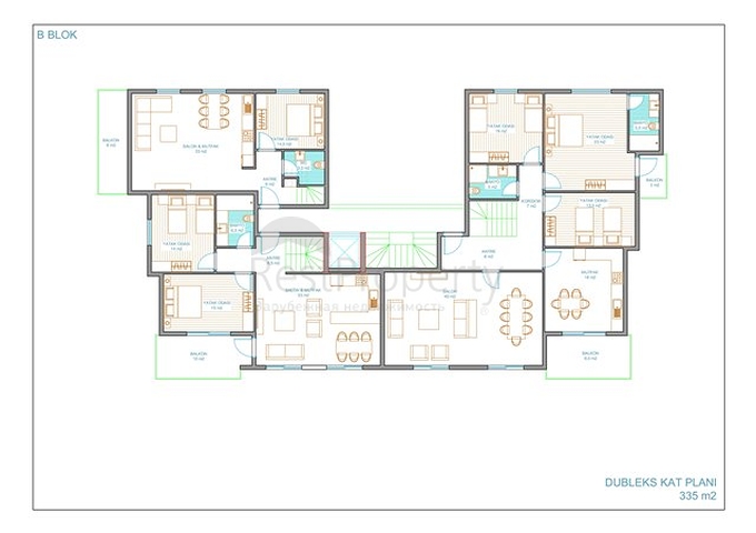 شقق جديدة للبيع في كونيالتي / انطاليا 