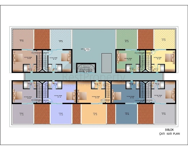 شقق للبيع ضمن مجمع استثماري فاخر في انطاليا 