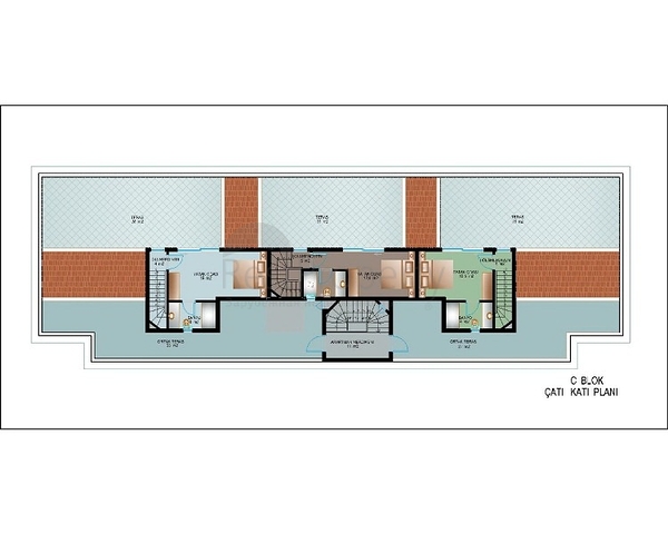 شقق للبيع ضمن مجمع استثماري فاخر في انطاليا 