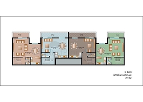 شقق للبيع ضمن مجمع استثماري فاخر في انطاليا 