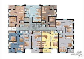 شقق للبيع ضمن مجمع استثماري فاخر في انطاليا 