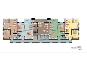 شقق للبيع ضمن مجمع استثماري فاخر في انطاليا 